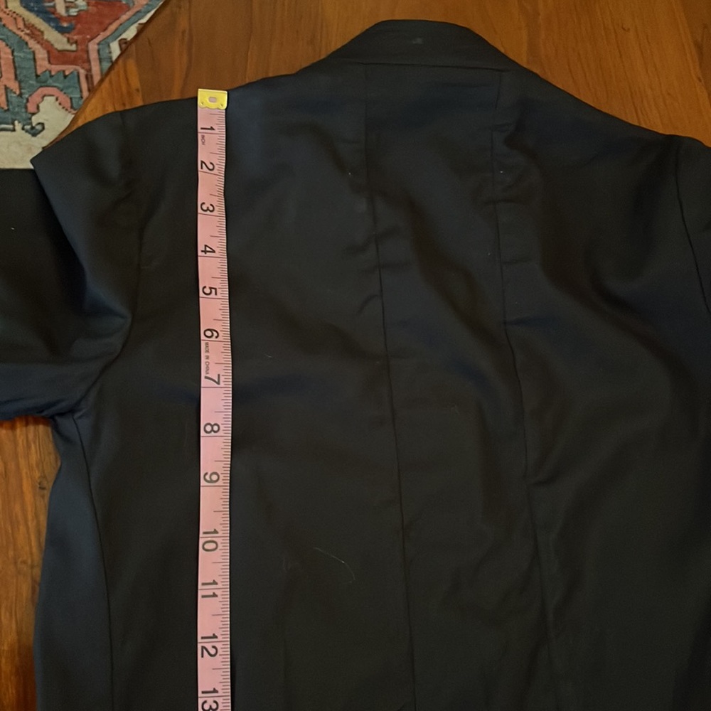 Billy Reid Button Down Long Sleeve Black Dress - Picture 14 of 16